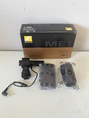 Nikon ME-1 Professional Studio Digital Video Stereo Recording Microphone