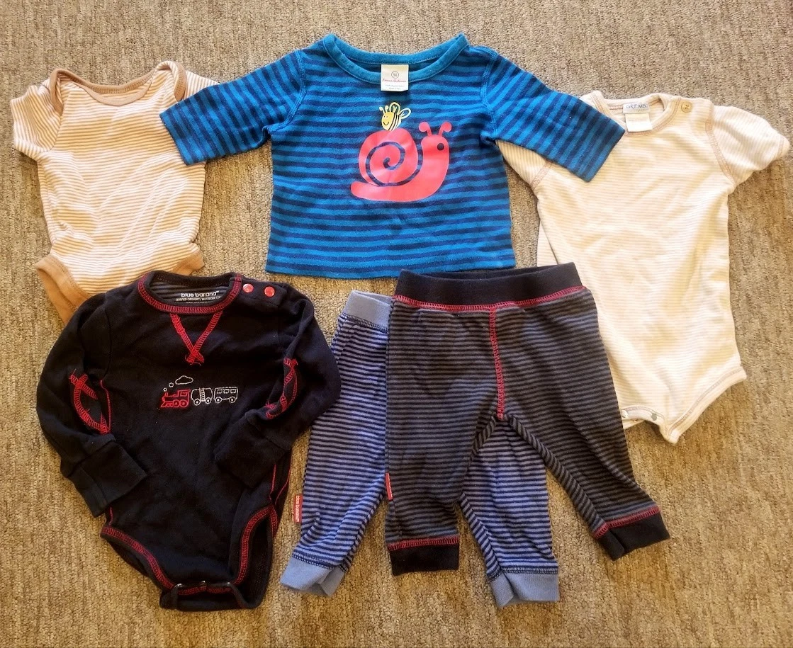 Cute Organic Cotton Baby/Newborn Clothing Lot- Hanna Andersson/Blue Banana+ 0-3m
Opens in a new wind