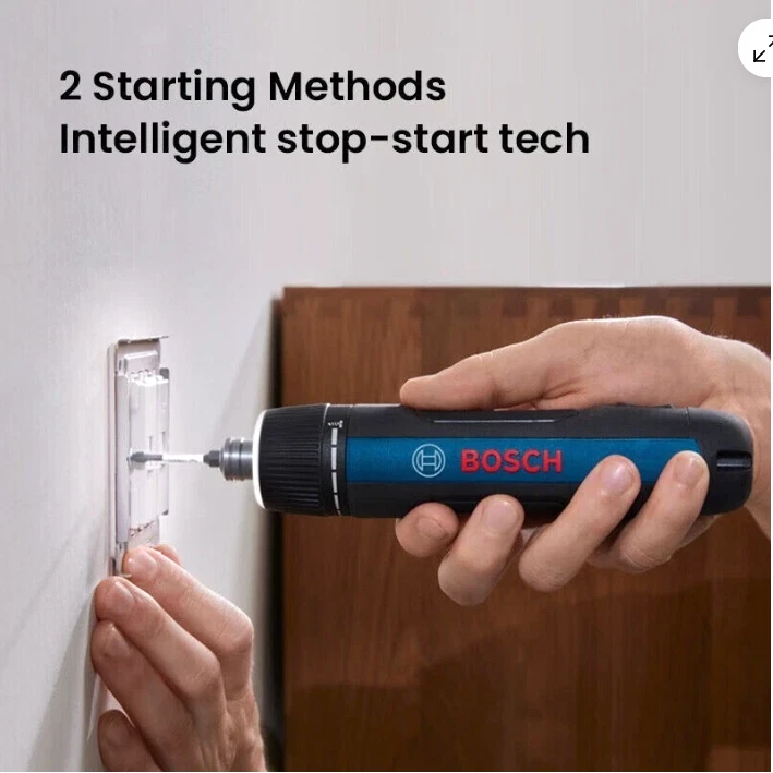 Bosch Go3 Mini Electric Screwdriver Set Cordless 3.6V USB Rechargeable Automatic - Image 3 of 4