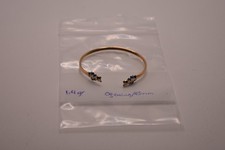 New, 14K Yellow Gold, Baby Bangle Bracelet