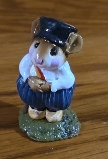 Wee Forest Folks M 169a Hans; Made 92 93 only retired; Excellent condition