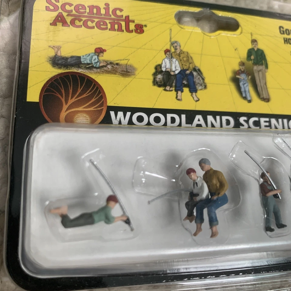 Woodland Scenics HO Scale Scenic Accents #A1878  Gone fishing 🎣  - Image 2 of 4
