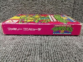KONAMI Teenage Mutant Ninja Turtles 2 Famicom Japanese Ver.