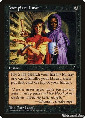 Vampiric Tutor [VIS - 72] DM