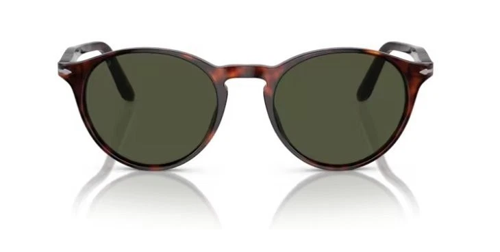 Persol 0PO3092SM 90153 50mm Tortoise/Green Acetate Non-Polarized Sunglasses - Image 2 of 4