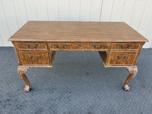 67389 Chippendale Executive Desk with Factory Finish