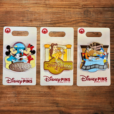 YOU PICK Disney Cruise Line DCL DINING Pin - PALO / ANIMATOR'S / ROYAL PALACE