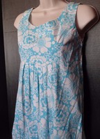 Jeanine Johnsen Dress Girls Xxl Preteen Teen Floral Sky Bluish/slightly Teal Jeanine Johnsen Dress Girls Xxl Preteen Teen Floral Sky Bluish/slightly Teal