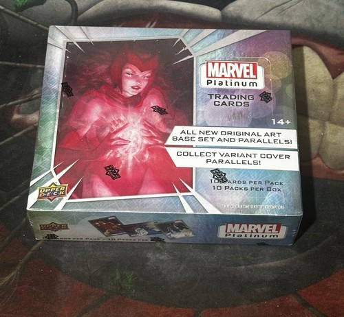2023 2024 Upper Deck UD Marvel Platinum caja hobby sellada