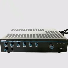 Atlas Sound AA120 AA Series Mixer Amplifier 120 Watt Six 6-Input - Pls Read Desc