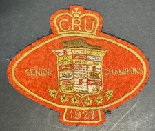 1927 Balmy Beach Rugby Club Dominion Champions Mug, Patch + Letter ORFU Grey Cup