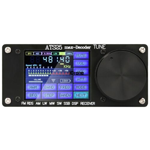 Receptor de radio de banda completa HamGeek ATS25max-Decoder Si4732 DSP SW versión oficial - Imagen 3 de 9