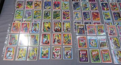 Marvel Universe #1-162 1990 conjunto base completo cartas coleccionables Stan Lee #161 - Imagen 4 de 7