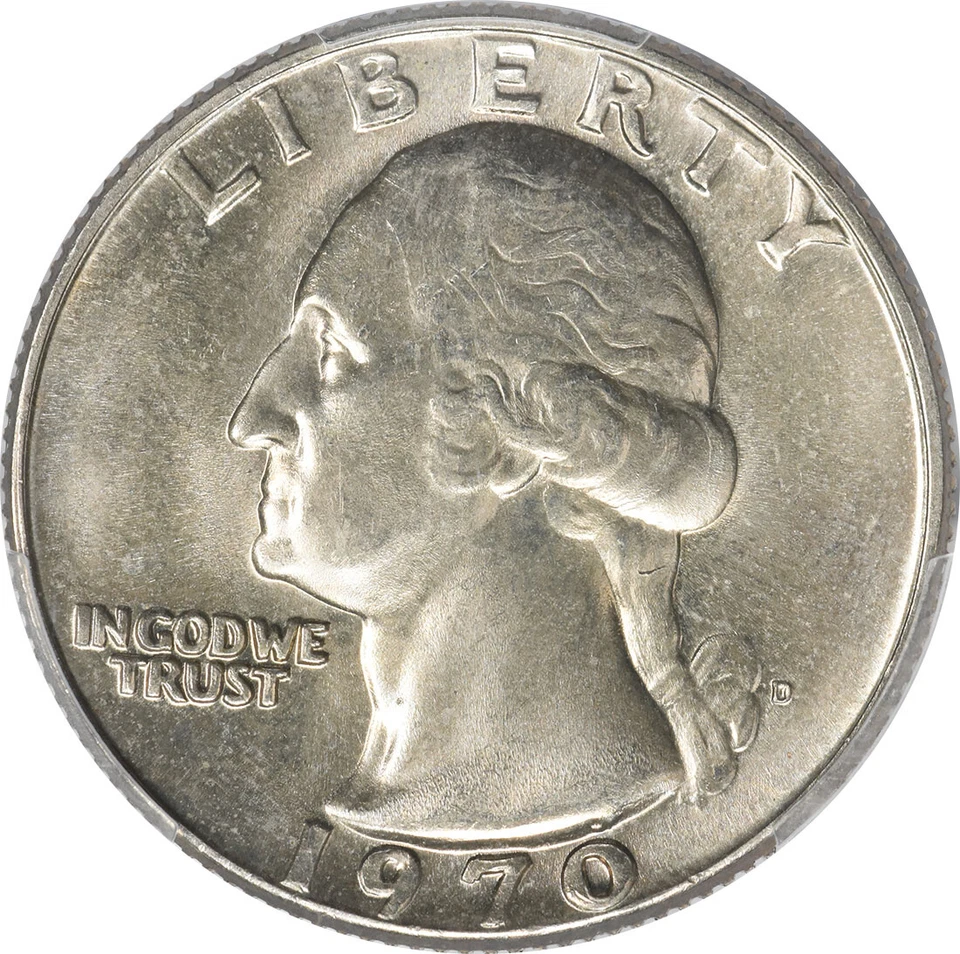 1970-D Washington Quarter DDO FS-101 MS66 PCGS - Image 4 of 4