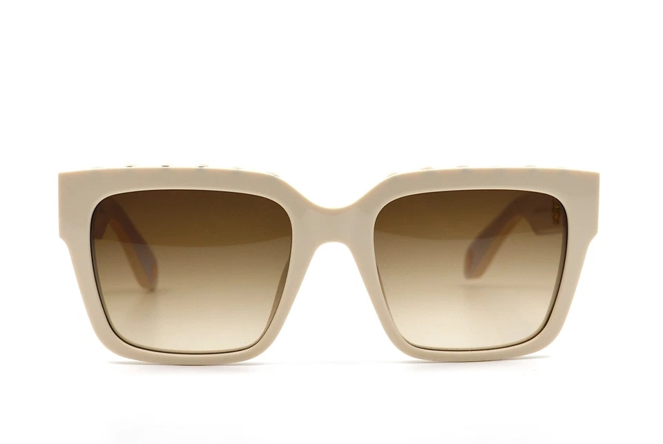 NUEVAS GAFAS DE SOL ROBERTO CAVALLI SRC040S 09X7 MARFIL MARRÓN LENTES AUTÉNTICAS Foto 2 de 4