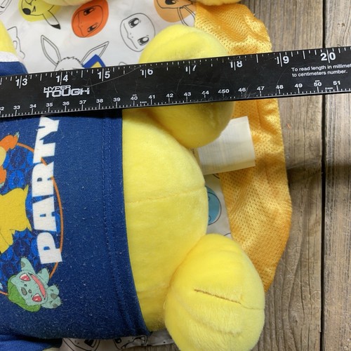 BUILD-A-BEAR Pikachu Lot 2x 18" Pokemon Plush Stuffed Toy w/ Original Bag - BAB - Picture 13 of 22