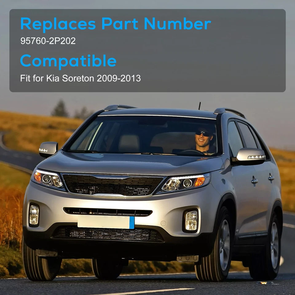 Cámara de visión trasera de coche para estacionamiento reversa impermeable para KIA SORENTO 2009-2013 Foto 4 de 4