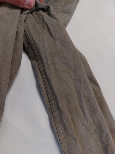 Vintage 40s Swedish Army М39 field Jacket 1940s Military faded overshirt WW2 Era - Picture 17 of 23