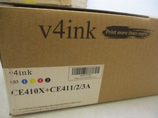 Pack De 4 Cartouches De Toner HP CE410X CE411A2A3A 305A 3 Noires 1 Magenta