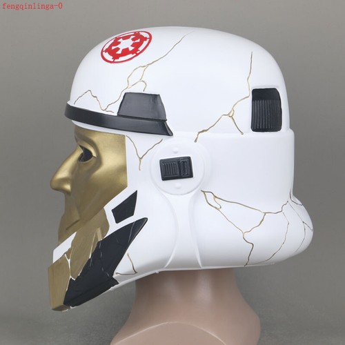 Star Wars Night Trooper Helmet Hallowmas Cosplay PVC Movie Props Full Face Mask - Picture 5 of 9