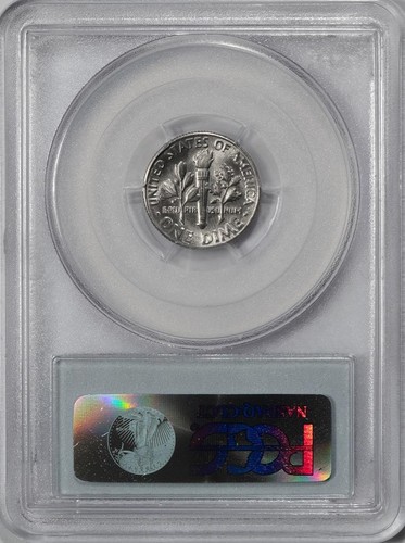 1965 PCGS MS65 Missing Clad Layer Dime Mint Error 1st Clad Year Error - Picture 4 of 4
