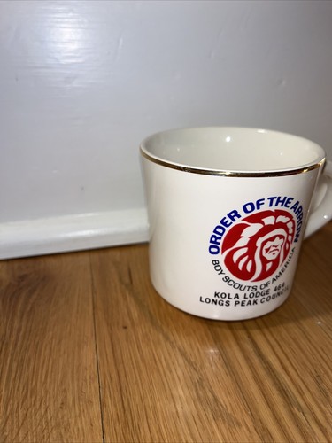 Vintage BSA Tasse Pfeilorden Pfadfinder Kola Lodge 464 Longs Peak Council - Bild 2 von 7