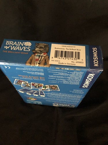 Brain Waves The Brilliant Boar Brain Training Family Memory Card Game 690823 - Picture 4 of 4