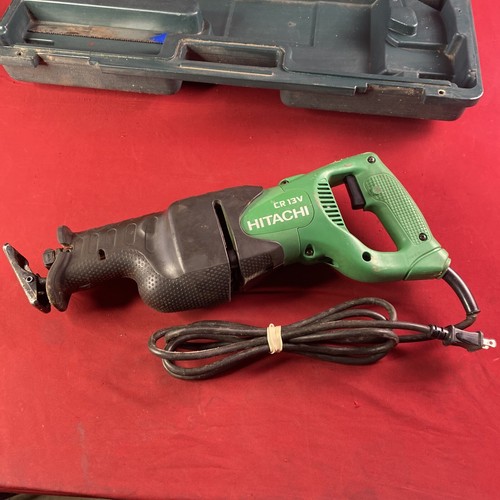 Hitachi (CR13V) Corded 5” Reciprocating Saw W/Hard Case, Blade & Manual - Picture 2 of 12