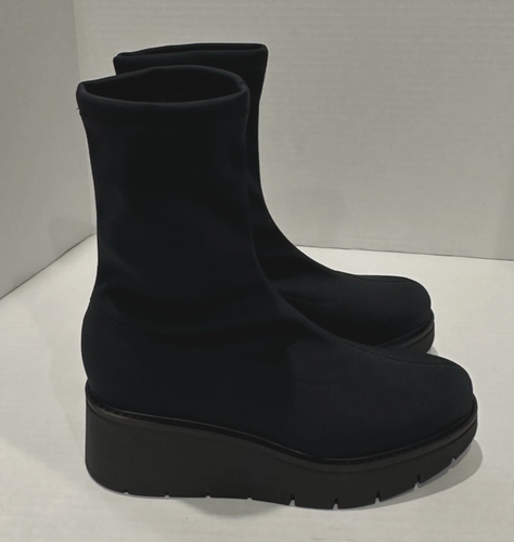 La Canadienne schwarzer Strick Jared Plateau Bootie Größe 8,5 M, NEU neu ohne Karton, UVP 550 $ - Bild 8 von 18