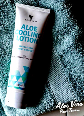 Brandneu Forever Aloe Kühllotion 118ml-2 Stck. - Beruhigende Massagelotion ORIGINAL