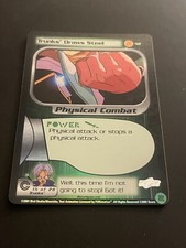 DRAGON BALL Z CCG TRUNKS DRAWS STEEL 92 FOIL LIMITED TRUNKS SAGA
