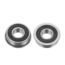 FR4-2RS Flanged Ball Bearing 1/4x5/8x10/51" Sealed Steel Flange Bearings 20pcs