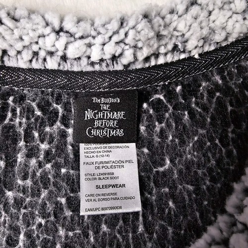 Jack Pesadilla Antes De Navidad Para Mujer L Ropa de Dormir Cálido Suéter Camisa Difusa - Imagen 4 de 6