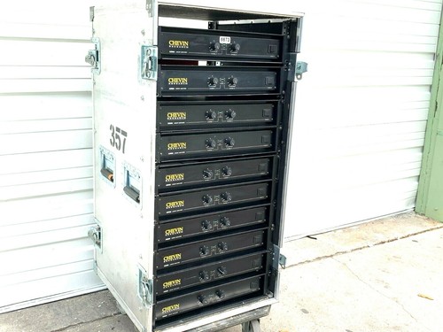 Chevin Research A3000 120/220v Linear Power Amplifier W/Power Cord #6673 (One) - Picture 3 of 12