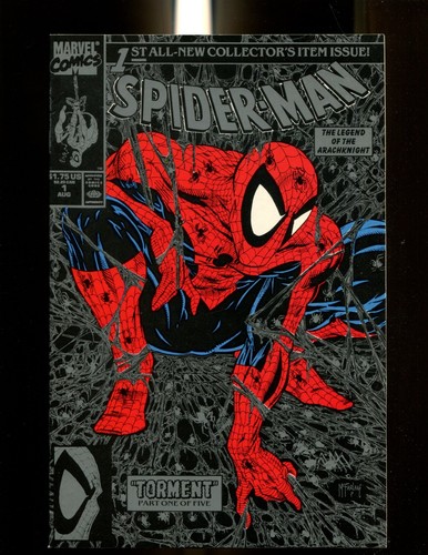 Spiderman 1 (9.4) Silver Edition Todd McFarlane Marvel (B012)
