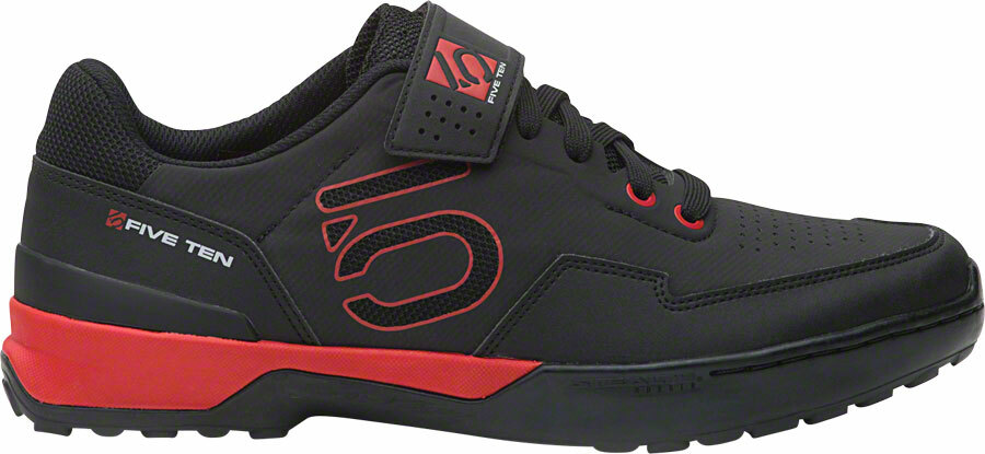 Five ten cernícalo de Encaje Para Hombre Zapato sin pinza TIME Negro Rojo 10.5 Five ten cernícalo de Encaje Para Hombre Zapato sin pinza TIME Negro Rojo 10.5