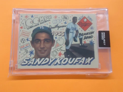 Sandy Koufax 2020 TOPPS MMXX PROJECT 2020 Card #204 DODGERS