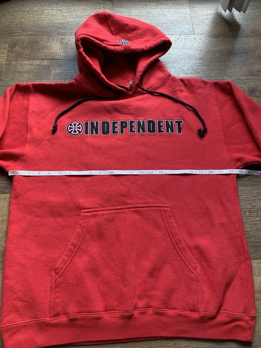 Vintage Y2K Independent Truck Co Skateboarding Hoodie Size