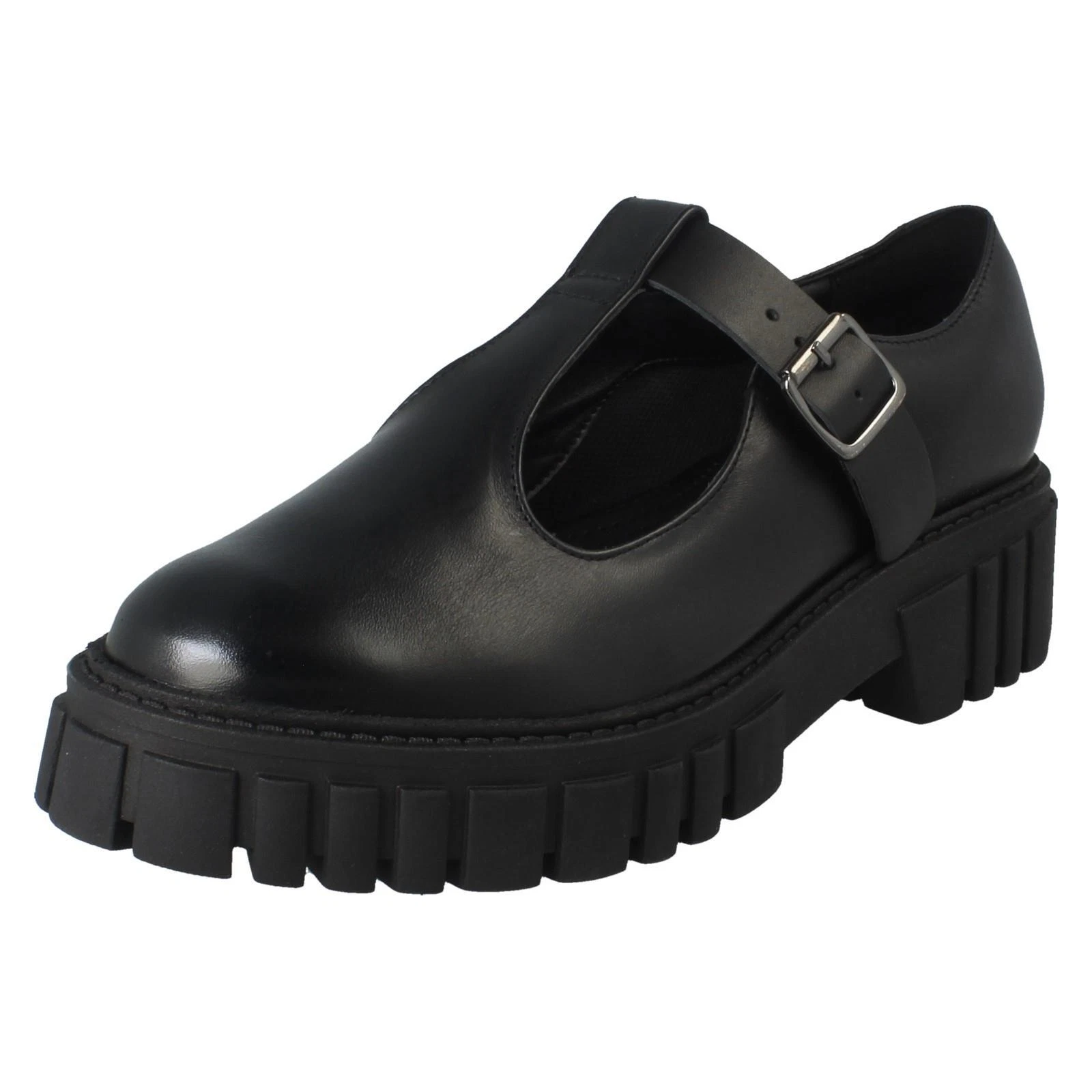 "Scarpe intelligenti donna Clarks chiusura fibbia suola grossa barra a T ""Page Bar"""