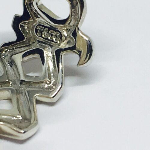 Anillo Tiffany & Co. Plata Esterlina Paloma Picasso XO Abrazos Besos Talla 6 - Imagen 3 de 4