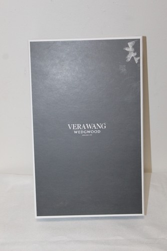 Vera Wang Wegwood Infinity Toasting Flute Pair Silver Plated Glasses. Set of 2 - Picture 3 of 10