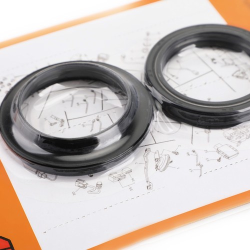 Fork Seal Dust for Kawasaki ZG1400 Ninja ZX7R ZX14R KLX KX ZR ZRX ZXR 88~13 E6 - Picture 9 of 11