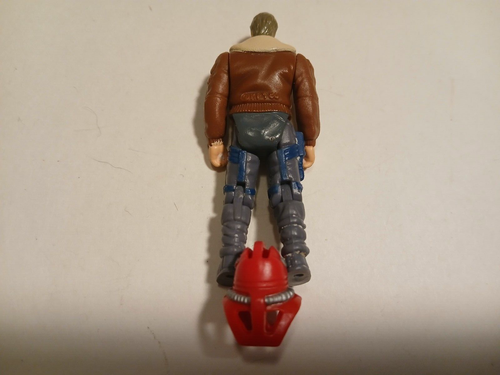 Figura de acción Kenner Mask Ace Riker casco de honda Ricochet de colección raro difícil de encontrar - Imagen 3 de 3