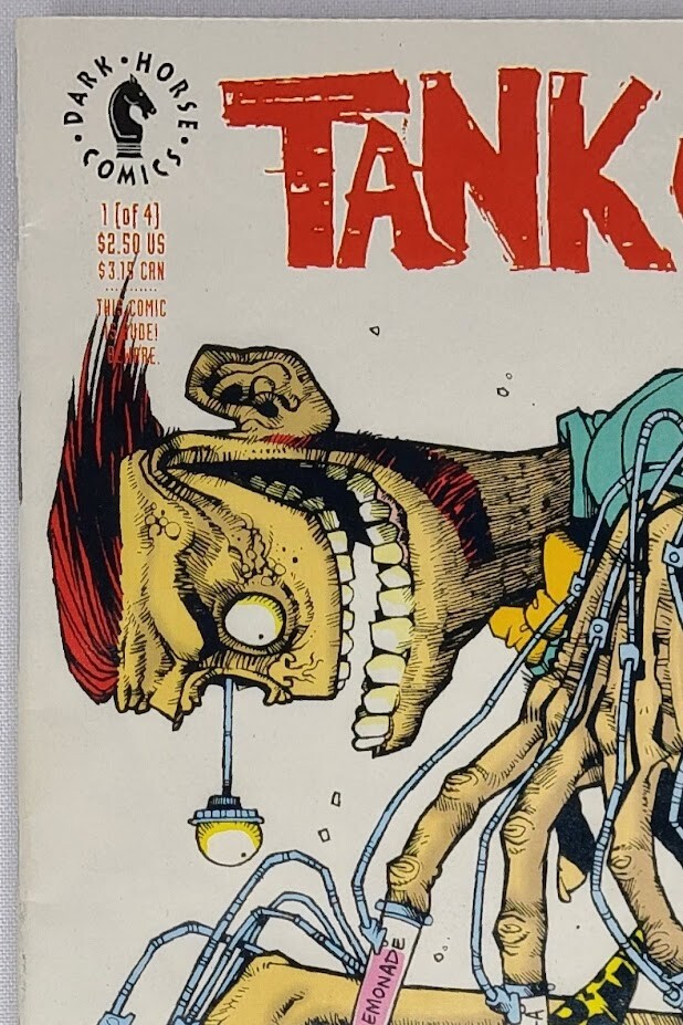 Tank Girl 2 #1 Dark Horse 1993 V2 VF Mini Series Jamie Hewlett