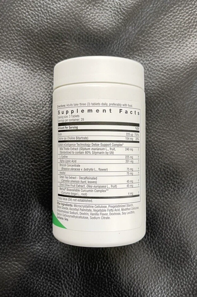 Pack de 2 USANA Hepasil DTX (84 comprimidos/botella) Nuevo/sellado ~ caducidad 07/2026 Foto 2 de 3