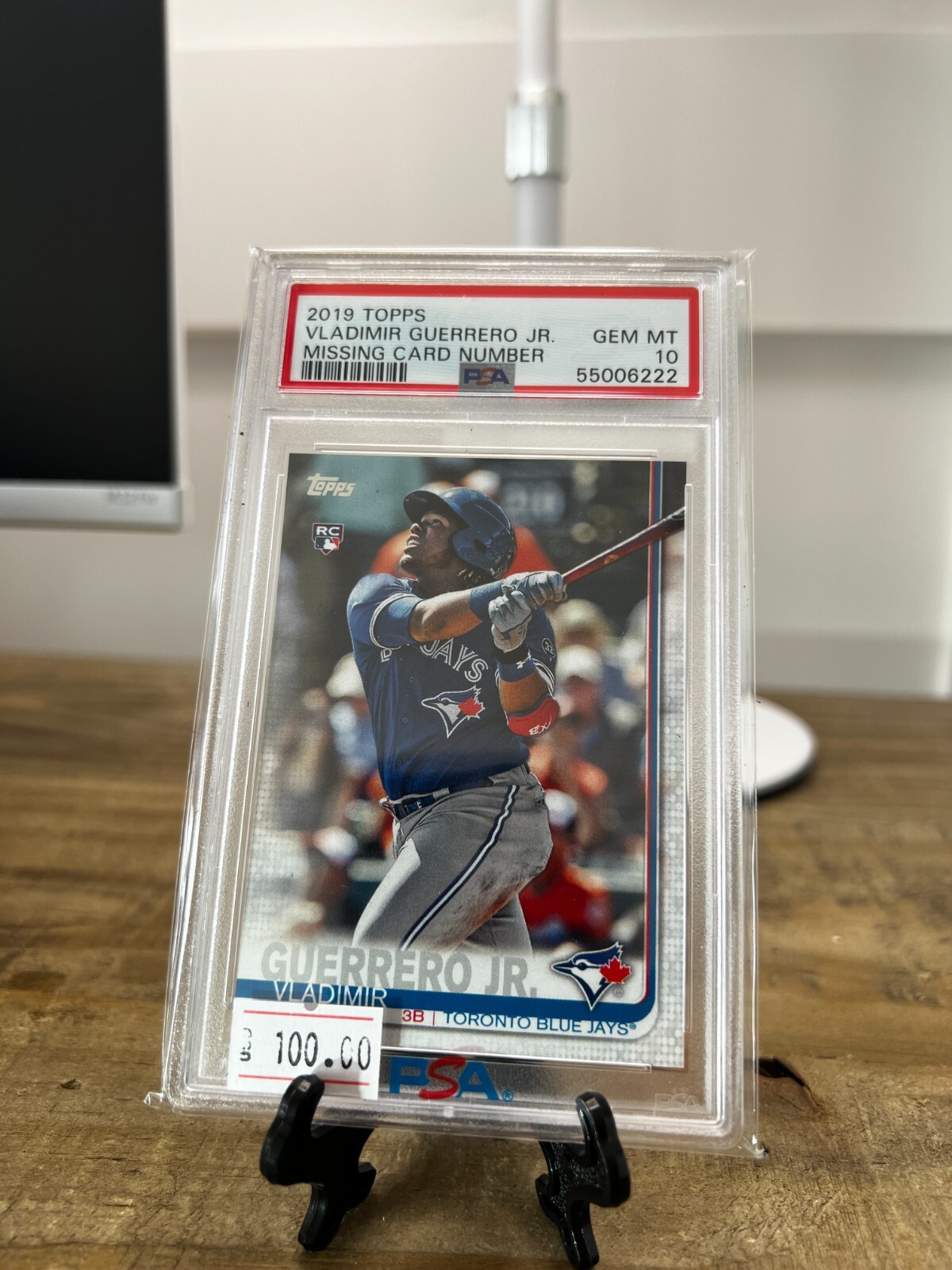 Vladimir Guerrero Jr. 2019 Topps Base (Missing Card Number Vladimir Guerrero Jr. 2019 Topps Base (Missing Card Number