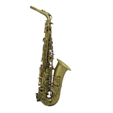 Eastern Music advanced antique bronze Alto Saxophone with metal flute key button