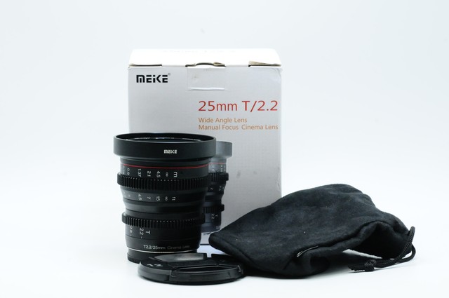 Meike 25mm T2.2 Manual Focus Cinema Lens for Micro 4/3 MFT #855 Meike 25mm T2.2 Manual Focus Cinema Lens for Micro 4/3 MFT #855
