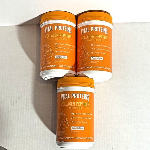 (3) Vital Proteins Collagen Peptides Pumpkin Spice
