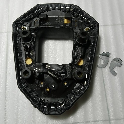 Yamaha MT07 / FZ07 Back Stunt Rear Seat Step Leather Passenger for 2018 up - Picture 3 of 7